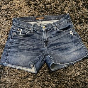 James Jeans “shorty” cutoff shorts size 28